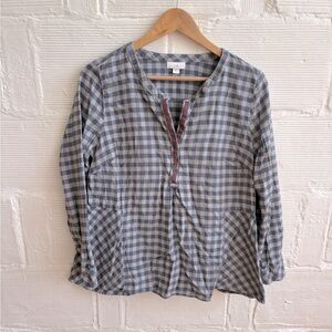 J.Jill Flannel Blouse